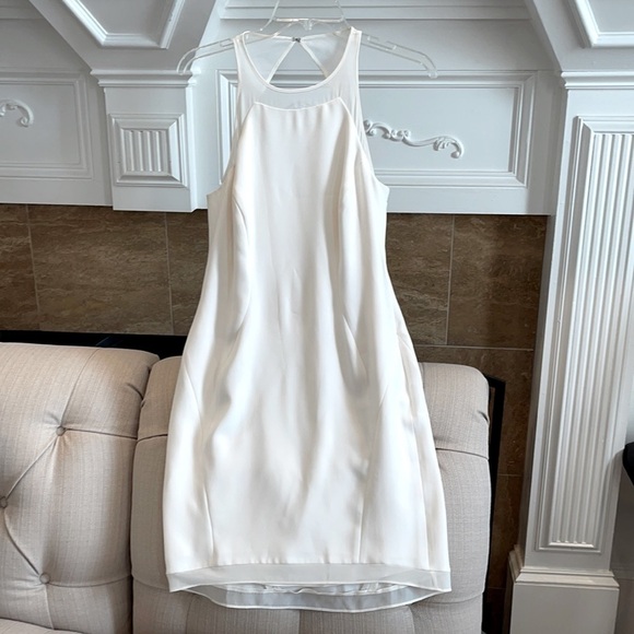 Kate Hudson for Ann Taylor Halter Cream Dress - Picture 2 of 11